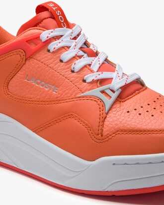 Zapatillas de mujer Court Slam de piel curtida