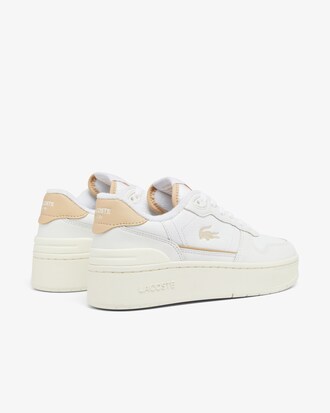 Zapatillas de mujer T-Clip Platform de piel
