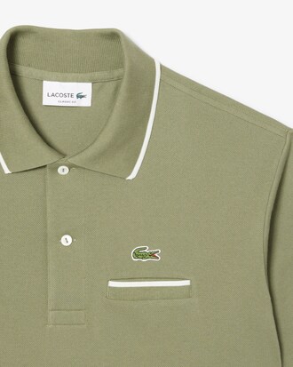 Polo corte clásico L.12.12 con detalle en el bolsillo