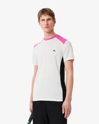 Camiseta deportiva con bloques de color y estampado XL