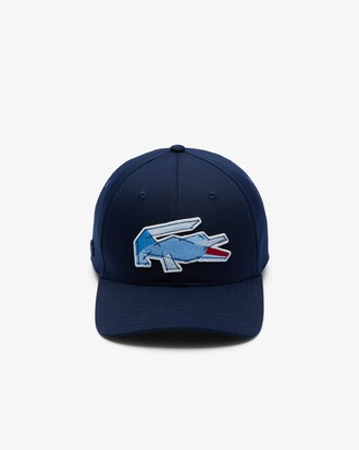 Gorra de béisbol gráfica con cocodrilo