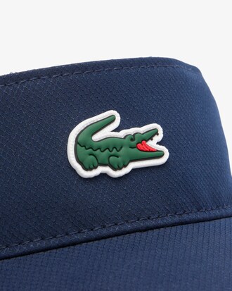 Visera deportiva de tafetán diamantado