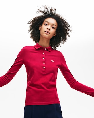 Polo Lacoste Minipiqu&eacute; El&aacute;stico