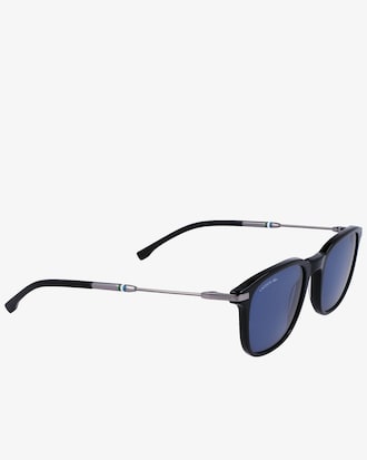Gafas rectangulares en tres colores de acetato
