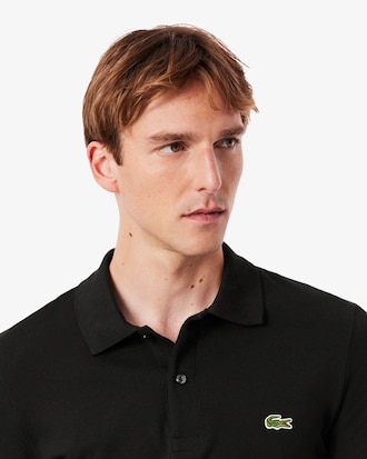 Vestido polo de manga larga de corte ajustado L.12.12