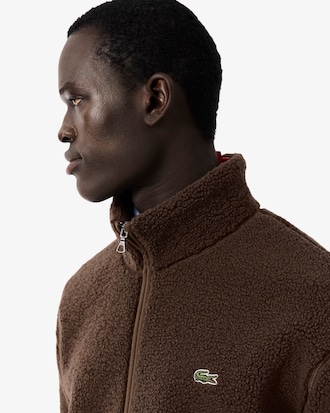 High Neck Sherpa Jacket