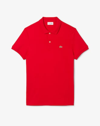 Polo de corte regular de algodón prima