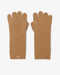 Guantes de lana merino en punto 3D