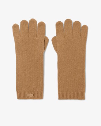 Guantes de lana merino en punto 3D
