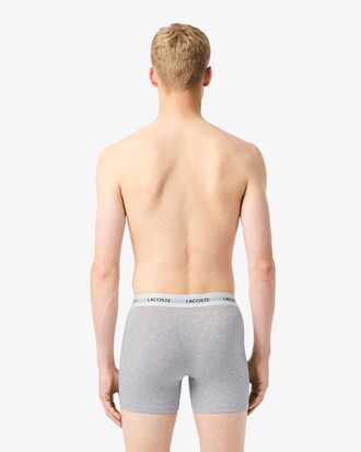 Pack de 3 calzoncillos tipo bóxer de algodón elástico