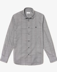Camisa de hombre slim fit en algod&oacute;n de cuadros escoceses