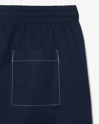 Pantal&oacute;n corto de sarga de algod&oacute;n de corte holgado