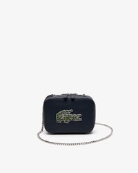 Bolso de hombro de mujer Croco Crew en piel granulada multicocodrilo