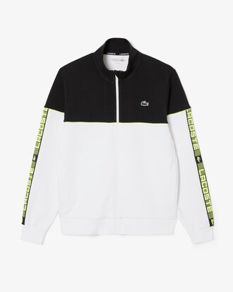 Sudadera de tenis con cremallera color block