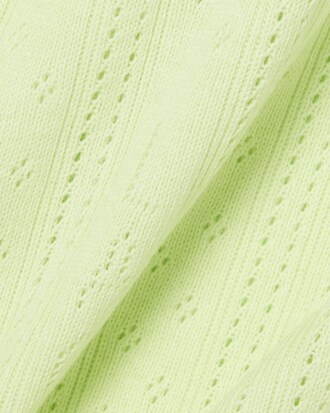Polo de pointelle de corte ajustado L.12.D con detalles de marca