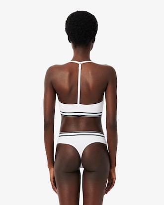 Bralette de algod&oacute;n de canal&eacute;