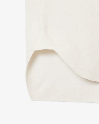 Polo de tejido de rizo de corte holgado Runway