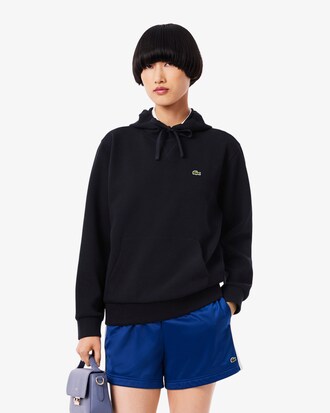 Sudadera con capucha de piqué
