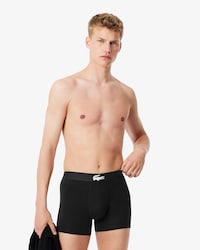 Pack de 3 calzoncillos tipo b&oacute;xer de punto jersey el&aacute;stico