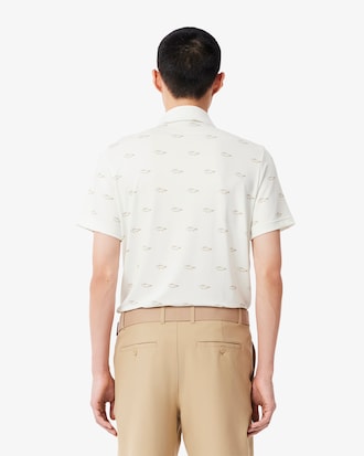 Polo de golf de corte regular con protección UV