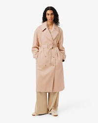 Gabardina oversized hidr&oacute;fuga