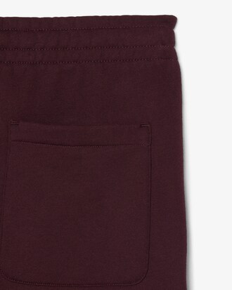 Pantal&oacute;n de ch&aacute;ndal de felpa de corte holgado