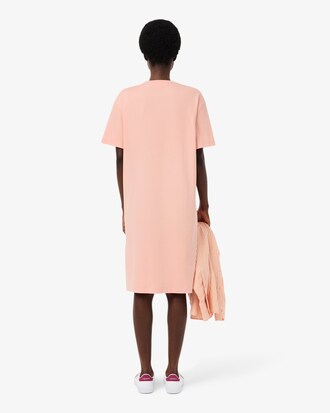 Vestido camisero de algod&oacute;n oversized