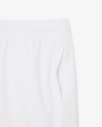 Pantalón corto deportivo de tafetán de rombos