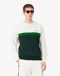 Sudadera de felpa con bloques de color