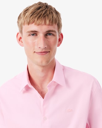 Regular Fit Textured Cotton Shirt