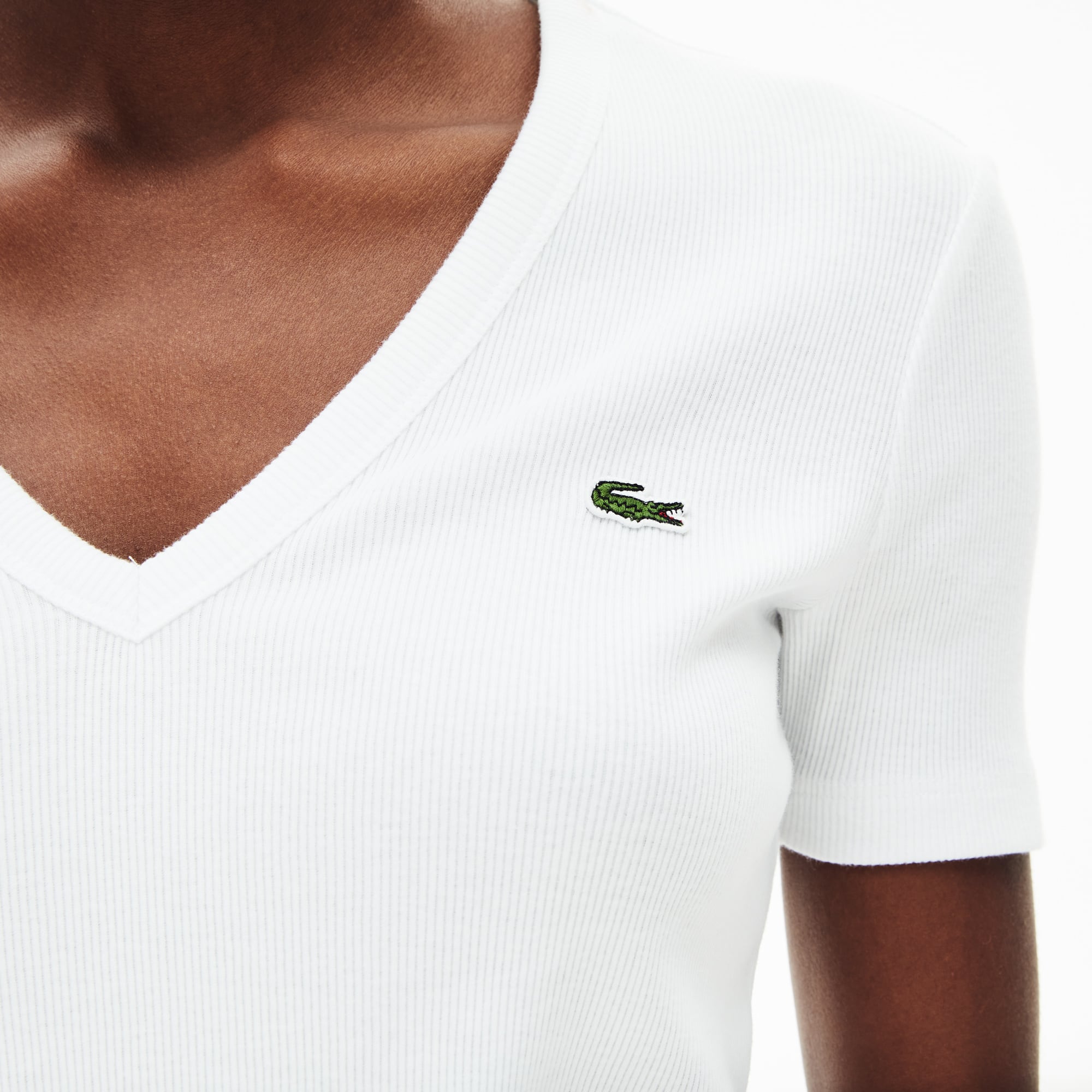 camiseta lacoste mujer