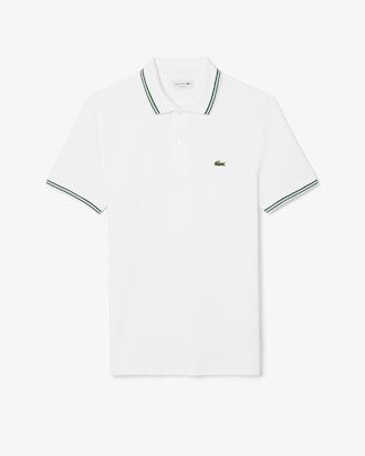 Polo de corte regular L.12.12 con ribetes decorativos