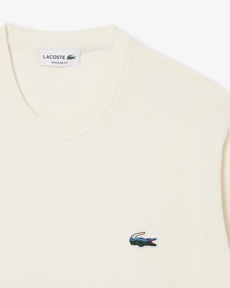 Jersey de algodón con cocodrilo con paisaje