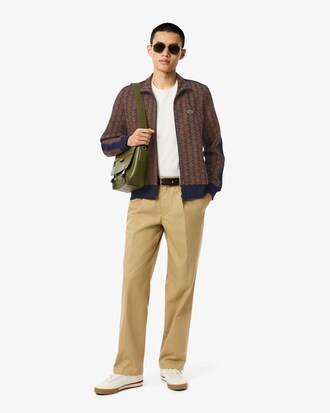 Chaqueta de ch&aacute;ndal con cremallera de jacquard Paris