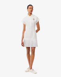Vestido polo plisado Runway