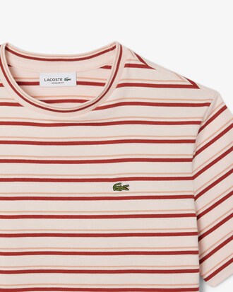 Camiseta de algodón de rayas