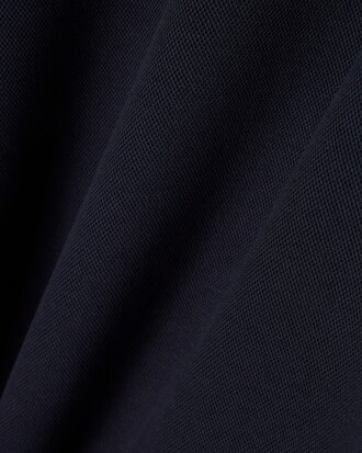 Sudadera de cuello redondo de piqu&eacute; de corte holgado