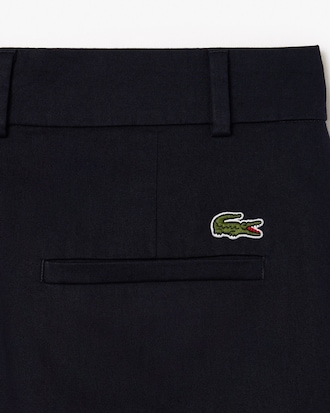 Pantalón chino de algodón de corte tapered
