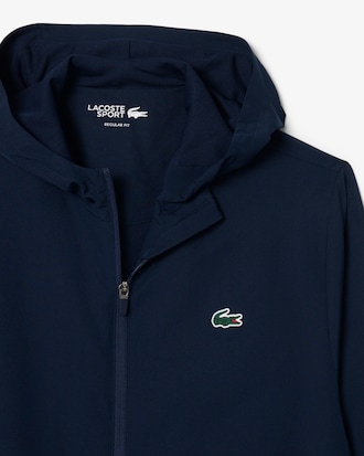 Chaqueta de ch&aacute;ndal deportiva hidr&oacute;fuga