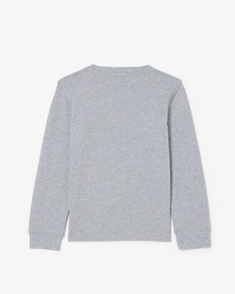 Sudadera de felpa con estampado de cocodrilo   