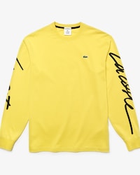 Camiseta unisex Lacoste LIVE con estampado distintivo