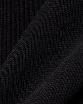Jersey de cuello alto de algod&oacute;n con cremallera