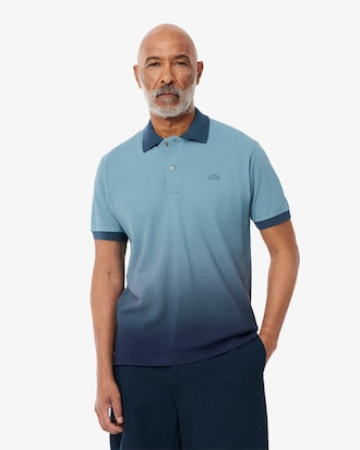 Polo de corte clásico L.12.12 con efecto degradado