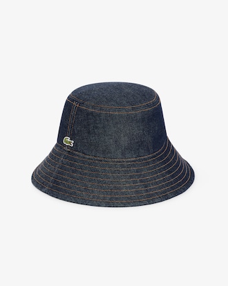 Gorro de pescador de denim de algod&oacute;n