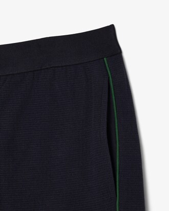 Pantalón corto loungewear de punto texturizado