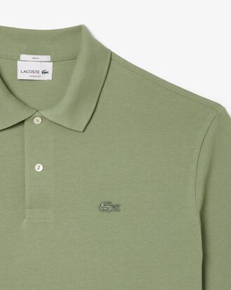 Polo de piqué grueso de corte amplio
