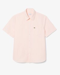 Camisa Oxford de corte regular de manga corta