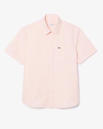 Camisa Oxford de corte regular de manga corta