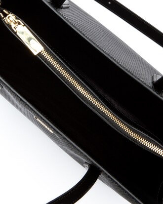 Bolso Tote Grande De Mujer Chantaco En Piel Piqué Con Cremallera Y Doble Posición