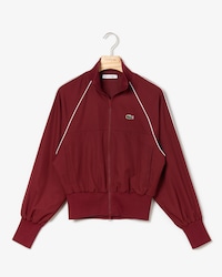 Chaqueta corta color block efecto blusa ultraligera